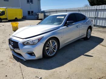  Salvage INFINITI Q50