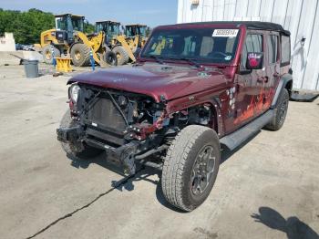  Salvage Jeep Wrangler