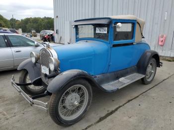  Salvage Ford Model A