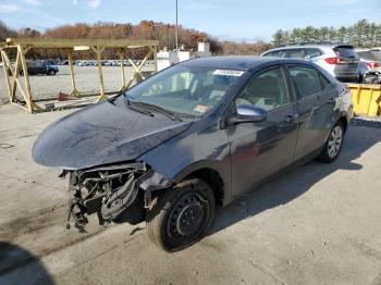  Salvage Toyota Corolla