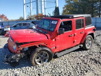  Salvage Jeep Wrangler