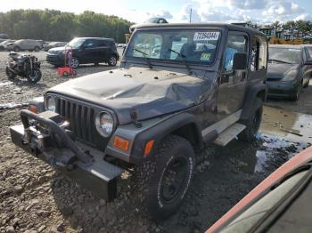  Salvage Jeep Wrangler