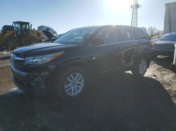  Salvage Toyota Highlander