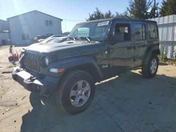  Salvage Jeep Wrangler