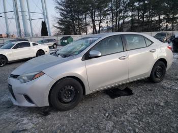  Salvage Toyota Corolla