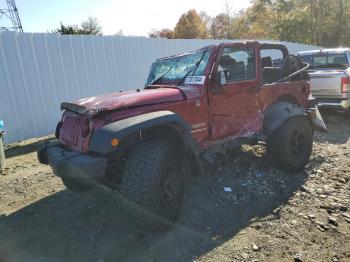  Salvage Jeep Wrangler