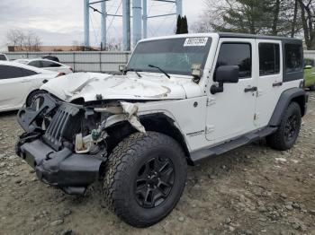  Salvage Jeep Wrangler