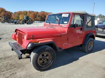  Salvage Jeep Wrangler