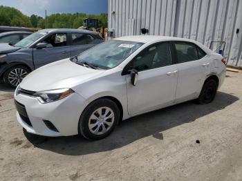  Salvage Toyota Corolla