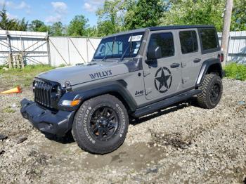  Salvage Jeep Wrangler