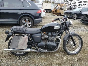  Salvage Triumph Motorcycle Bonneville