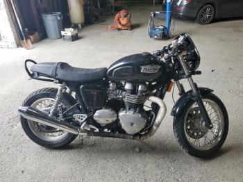  Salvage Triumph Motorcycle Thruxton
