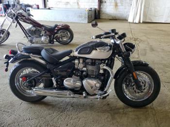  Salvage Triumph Motorcycle Bonneville