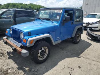  Salvage Jeep Wrangler