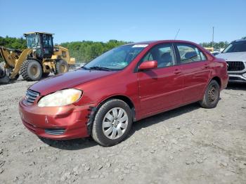  Salvage Toyota Corolla