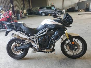  Salvage Triumph Motorcycle Tiger