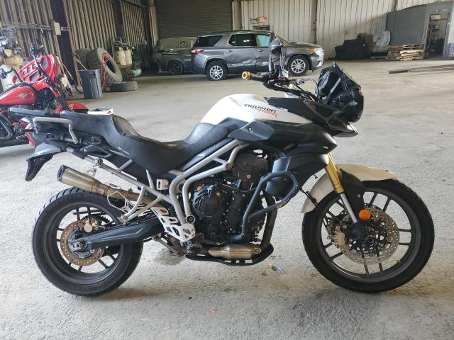  Salvage Triumph Motorcycle Tiger