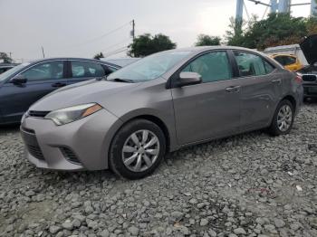  Salvage Toyota Corolla