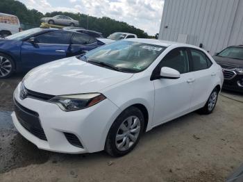  Salvage Toyota Corolla