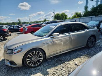  Salvage Lincoln Continental
