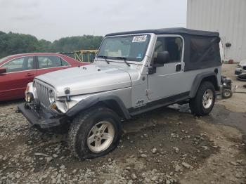  Salvage Jeep Wrangler