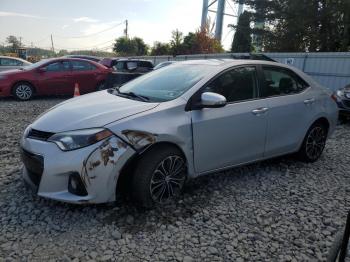  Salvage Toyota Corolla