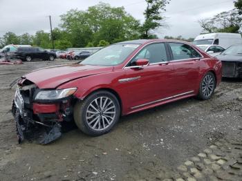  Salvage Lincoln Continental