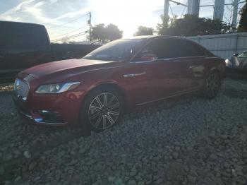  Salvage Lincoln Continental