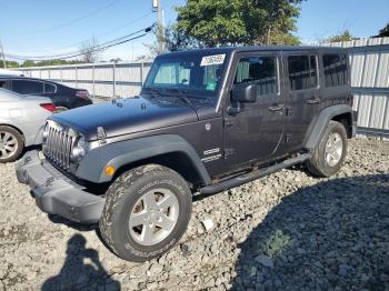  Salvage Jeep Wrangler