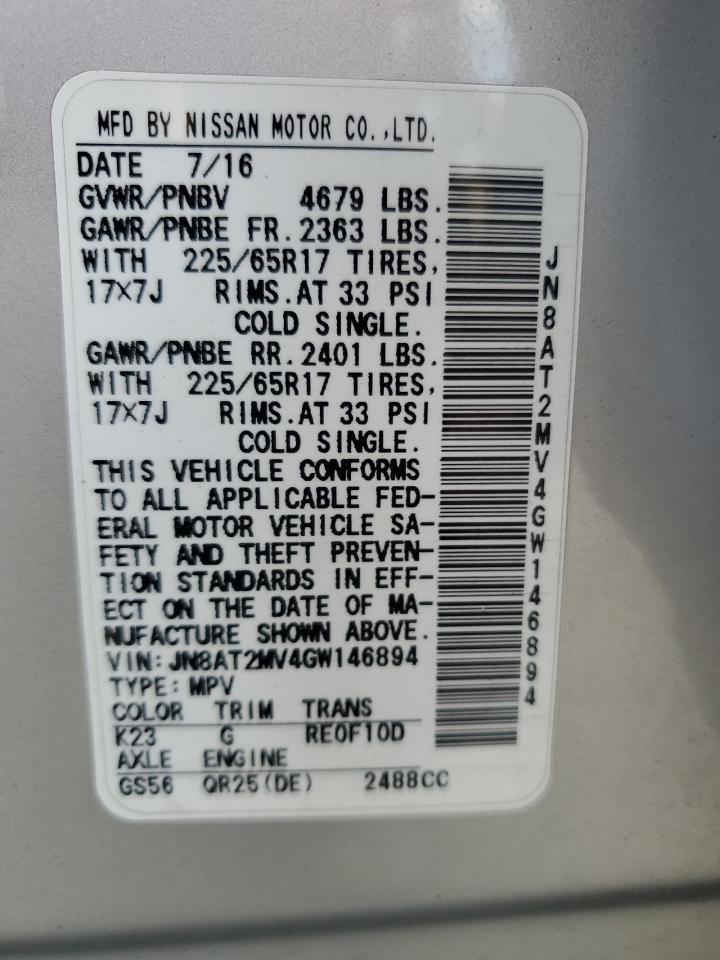 Nissan Rogue S Image 10