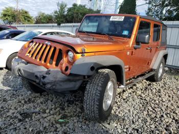  Salvage Jeep Wrangler