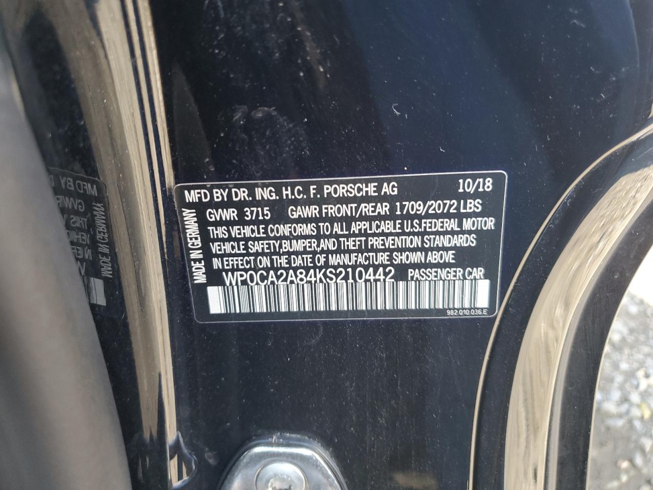 Porsche Boxster Base Image 11