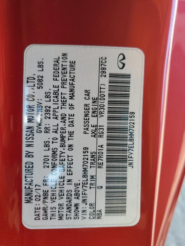 INFINITI Q60 Red Sport 400 Image 3