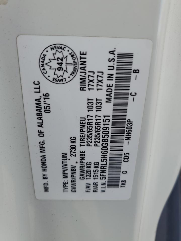 Honda Odyssey Exl Image 7