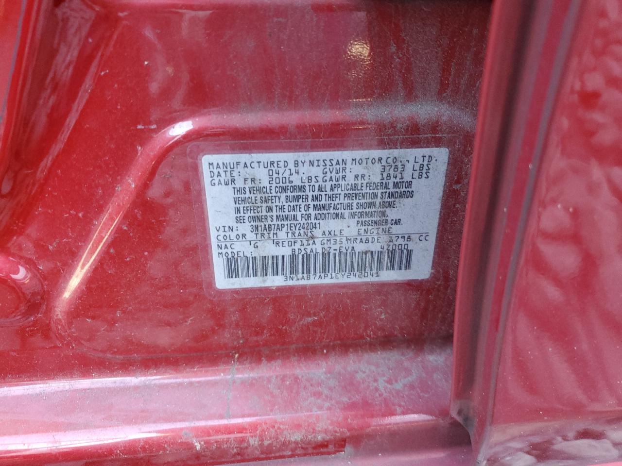 Nissan Sentra S Image 9