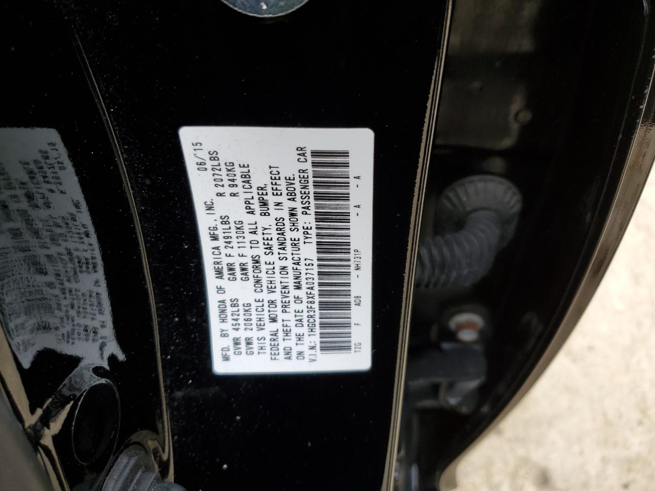 Honda Accord Exl Image 10