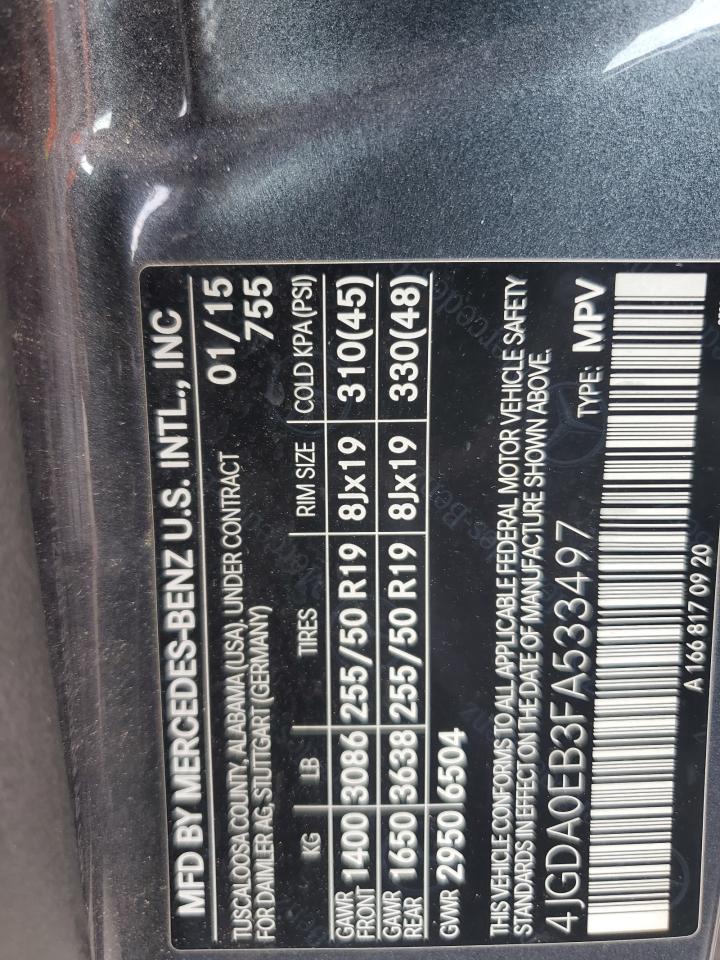 Mercedes-Benz M-Class 250 Bluetec Image 8