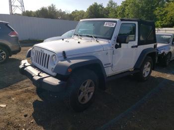  Salvage Jeep Wrangler