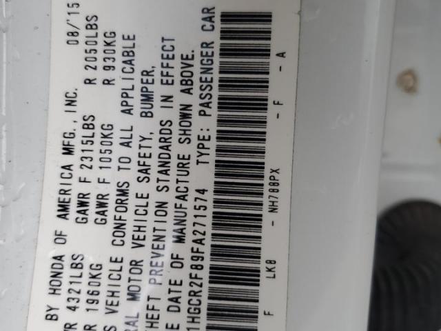 Honda Accord Exl Image 5