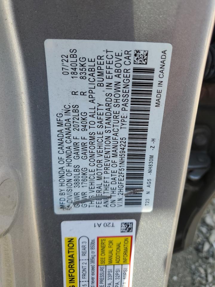 Honda Civic Sport Image 9