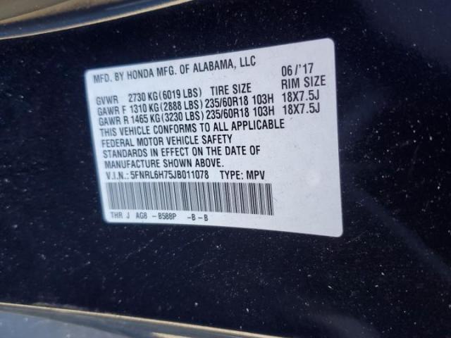 Honda Odyssey Exl Image 4