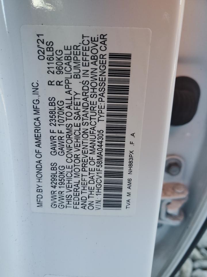 Honda Accord Exl Image 9