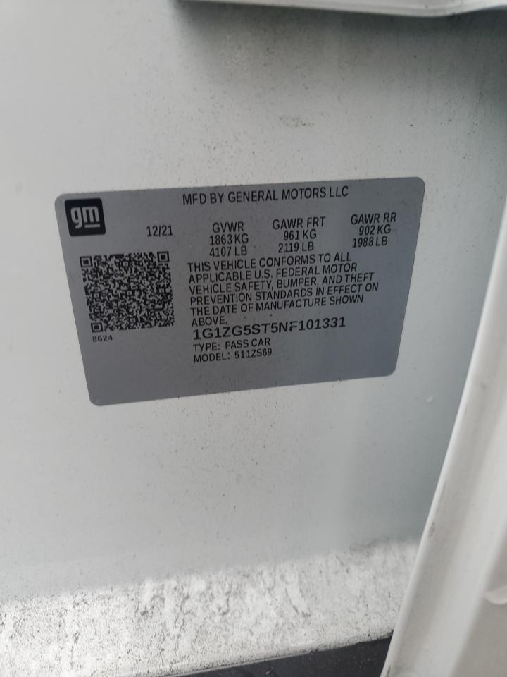 Chevrolet Malibu Rs Image 9