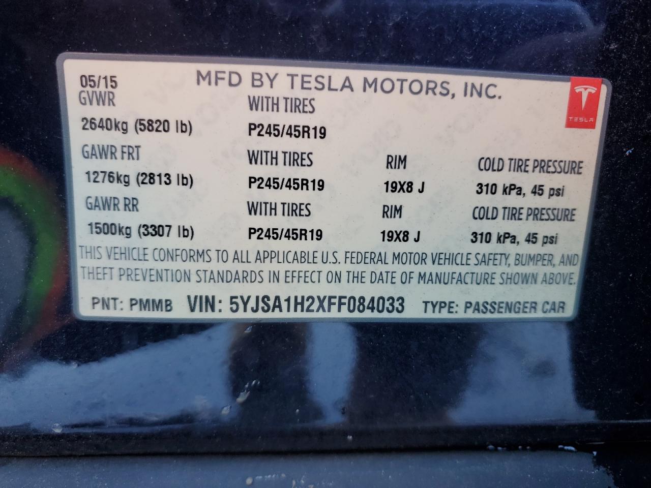 Tesla Model S 85d Image 9