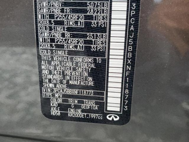 INFINITI Qx Luxe Image 4