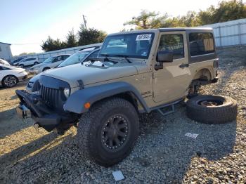  Salvage Jeep Wrangler