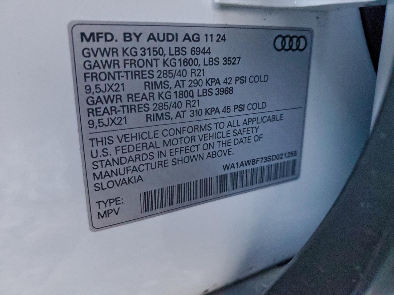 Audi Sq Premium Plus Image 9