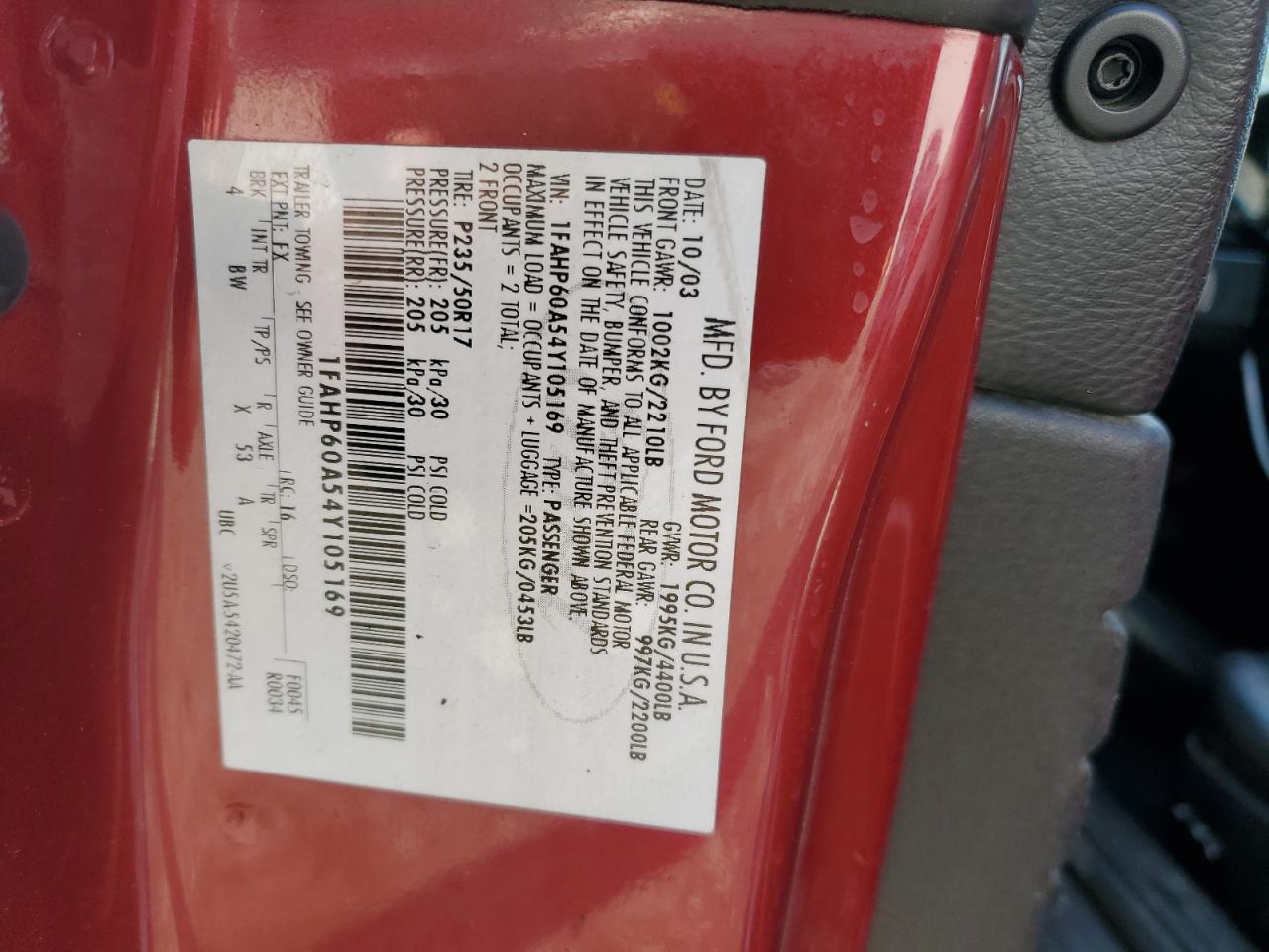 Ford Thunderbird Image 7