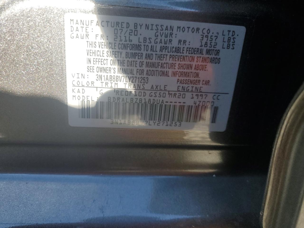 Nissan Sentra S Image 12