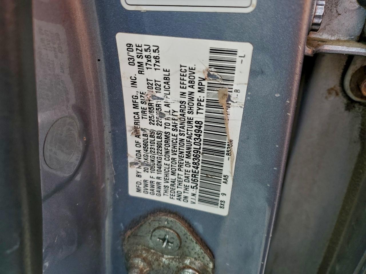 Honda Crv Lx Image 13